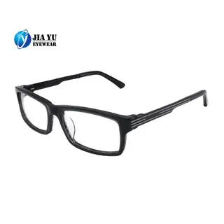 Custom Square Classic Black Trendy Acetate Optical Frame